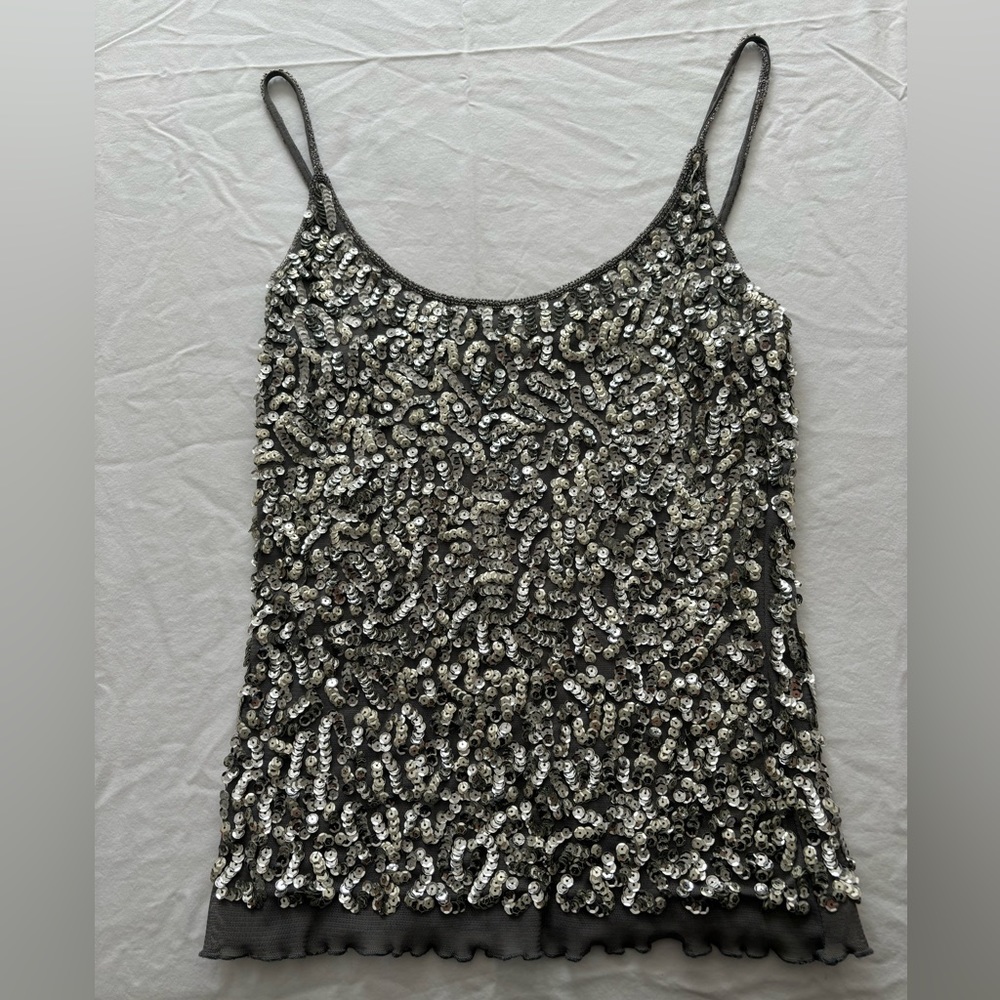 Women’s sequin camisole/tank top.